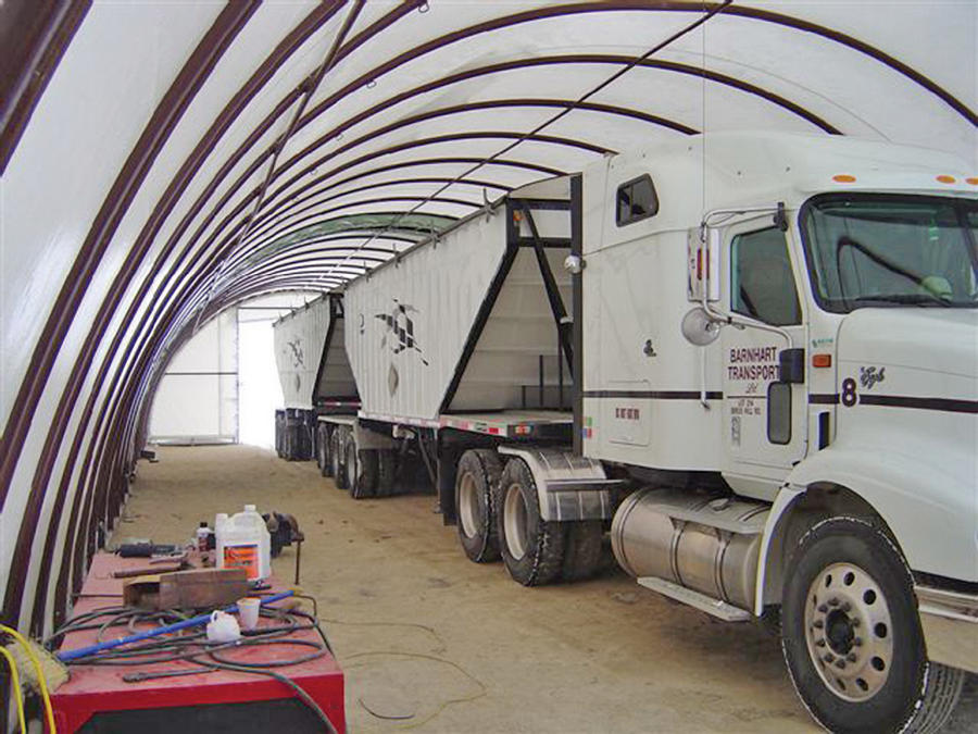 Storage Building for Semi truck